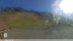 Dolní část sjezdovky