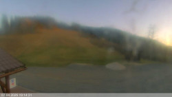 Dolní část sjezdovky