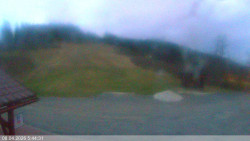 Dolní část sjezdovky