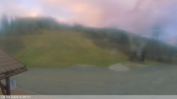 Dolní část sjezdovky