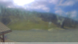 Dolní část sjezdovky