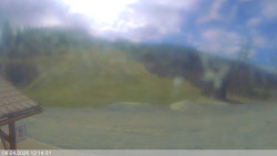 Dolní část sjezdovky