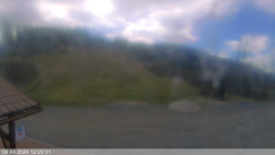 Dolní část sjezdovky