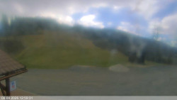 Dolní část sjezdovky