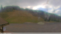 Dolní část sjezdovky