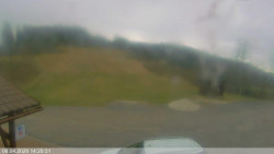 Dolní část sjezdovky