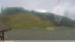 Dolní část sjezdovky