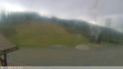 Dolní část sjezdovky