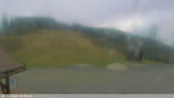 Dolní část sjezdovky