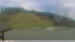 Dolní část sjezdovky