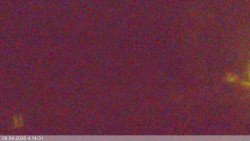 Dolní část sjezdovky