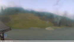 Dolní část sjezdovky