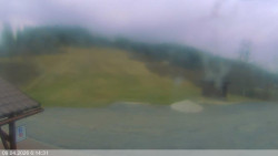 Dolní část sjezdovky