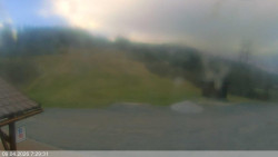 Dolní část sjezdovky