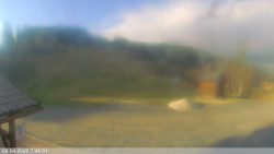 Dolní část sjezdovky