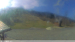 Dolní část sjezdovky