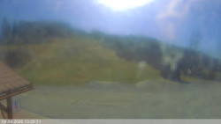 Dolní část sjezdovky