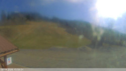 Dolní část sjezdovky