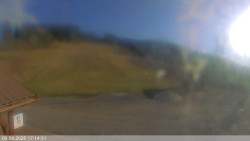 Dolní část sjezdovky