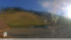 Dolní část sjezdovky