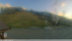 Dolní část sjezdovky