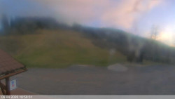 Dolní část sjezdovky