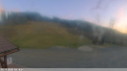 Dolní část sjezdovky