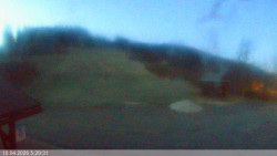 Dolní část sjezdovky