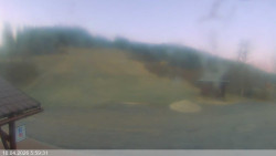 Dolní část sjezdovky