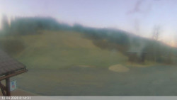 Dolní část sjezdovky