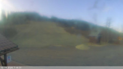 Dolní část sjezdovky