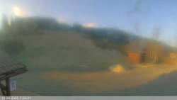 Dolní část sjezdovky