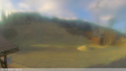 Dolní část sjezdovky