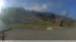 Dolní část sjezdovky