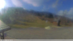 Dolní část sjezdovky