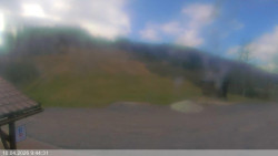 Dolní část sjezdovky