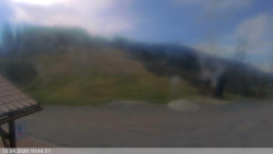 Dolní část sjezdovky