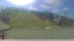 Dolní část sjezdovky