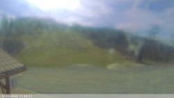 Dolní část sjezdovky