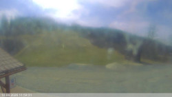 Dolní část sjezdovky