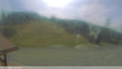 Dolní část sjezdovky