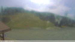 Dolní část sjezdovky