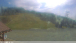 Dolní část sjezdovky