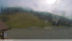 Dolní část sjezdovky