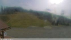 Dolní část sjezdovky