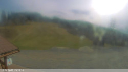 Dolní část sjezdovky