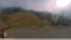 Dolní část sjezdovky