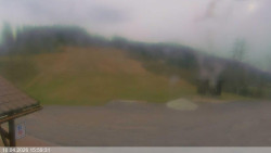 Dolní část sjezdovky