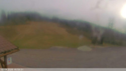 Dolní část sjezdovky