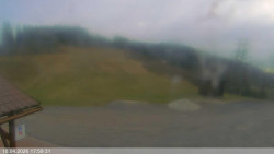 Dolní část sjezdovky